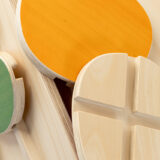 detail view of mini play boards