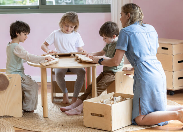 Prewriting Pattern Box Set - Crafted Wood