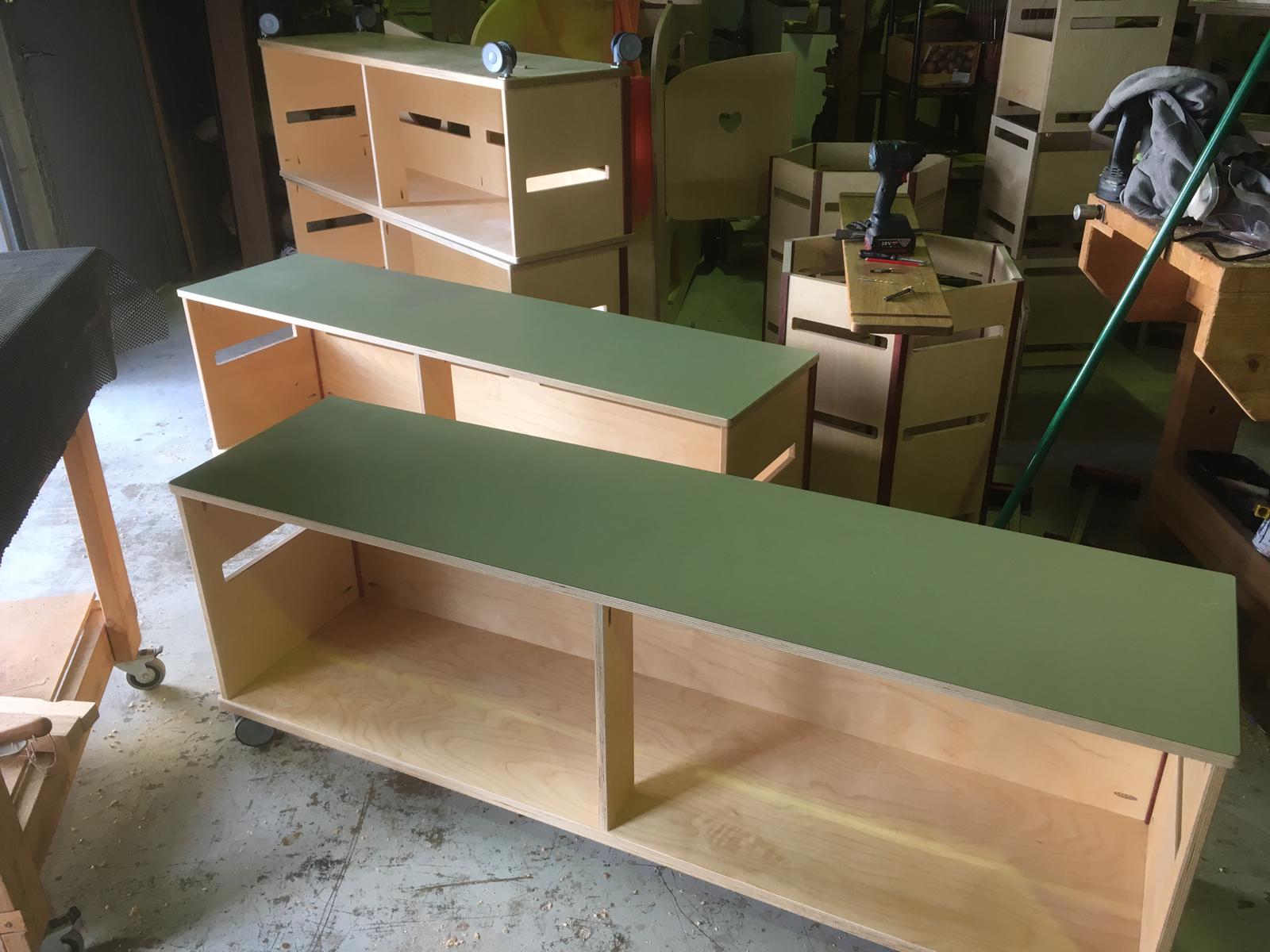 crafted wood - stage craft school furniture
